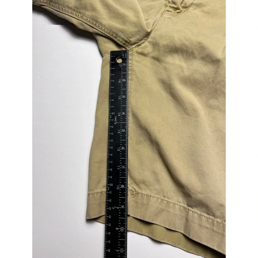 Polo Ralph Lauren Chino Shorts Mens 38 Khaki Relaxed Fit Cotton Twill Tan 9in